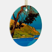 Californische kustvaart Keramisch Ornament (Rechts)