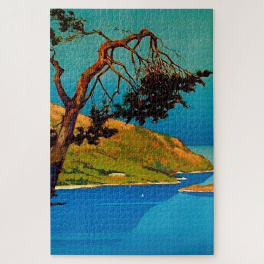  Californische kustvaart Legpuzzel (Verticaal)