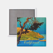  Californische kustvaart Magneet (Voorkant / Achterkant)