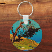  Californische kustvaart Sleutelhanger (Voorkant)