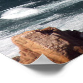 Californische kustwateren Poster (Hoek)