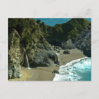 Californische kustwaterval Briefkaart