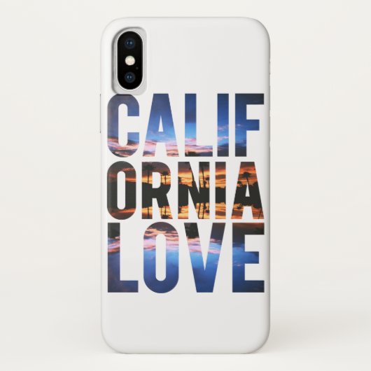 Californische liefde Case-Mate iPhone case (Achterkant)