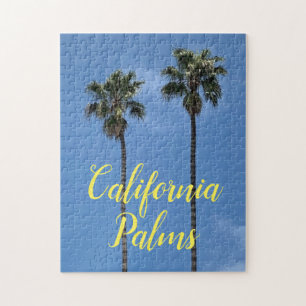 Californische Palmbomen Foto Legpuzzel
