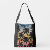 Californische palmboom crossbody tas (Achterkant)
