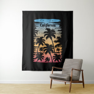 Californische palmboom wandkleed