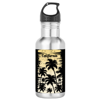 Californische palmboom waterfles 