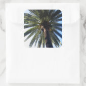 Californische palmboombeugel Aangepaste Stickers (Tas)