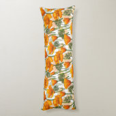 Californische papaver lichaamskussen (Achterkant (Verticaal))