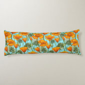 Californische papaver lichaamskussen (Achterkant)