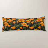 Californische papaver lichaamskussen (Achterkant)