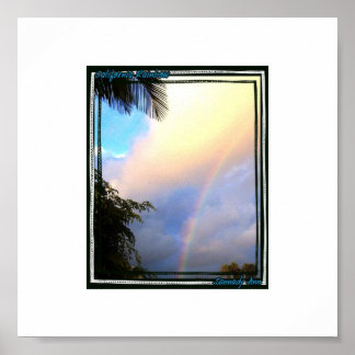 Californische regenboog poster