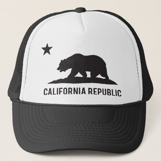 Californische republiek - Basic Trucker Pet (Voorkant)