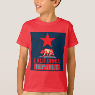 Californische Republiek in Urban Hope Style T-shirt