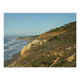 Californische Schilderachtig kustvaart Foto Afdruk