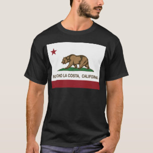Californische staatsvlag Rancho la cosa T-shirt