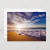 Californische Sunset Briefkaart (Voorkant / Achterkant)