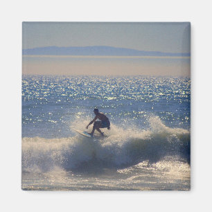 Californische Surfer zorgt voor de Waves Magnet Magneet