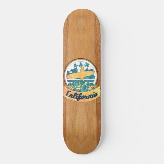Californische surfplank skateboard (Voorkant)