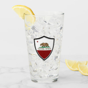Californische vlag glas