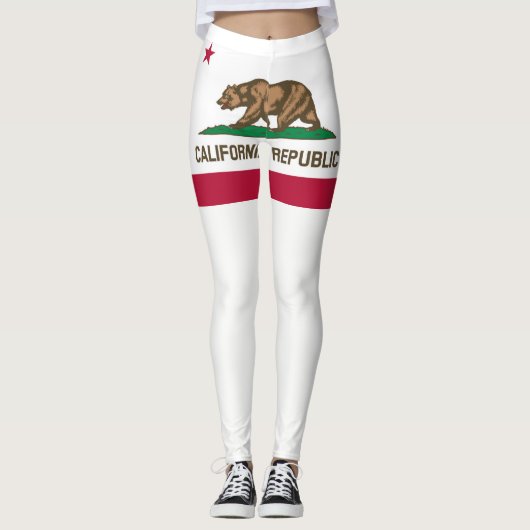 Californische vlag leggings (Voorkant)