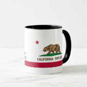 Californische vlag mok (Voorkant rechts)