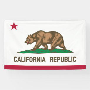 Californische vlag spandoek