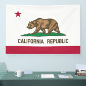 Californische vlag spandoek (Beurs)