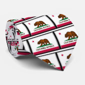 Californische vlag stropdas (Opgerold)