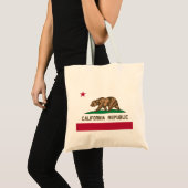 Californische vlag tote bag (Voorkant (product))