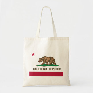 Californische vlag tote bag