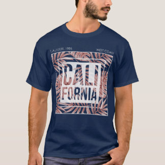 Californische Zomer Voor Altijd - Tropische Blader T-shirt