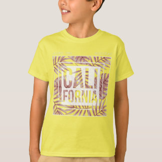 Californische Zomer Voor Altijd - Tropische Blader T-shirt