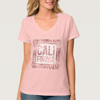 Californische Zomer Voor Altijd - Tropische Blader T-shirt