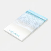 Californische zomergolven strandfoto aangepast post-it® notes (Schuin)