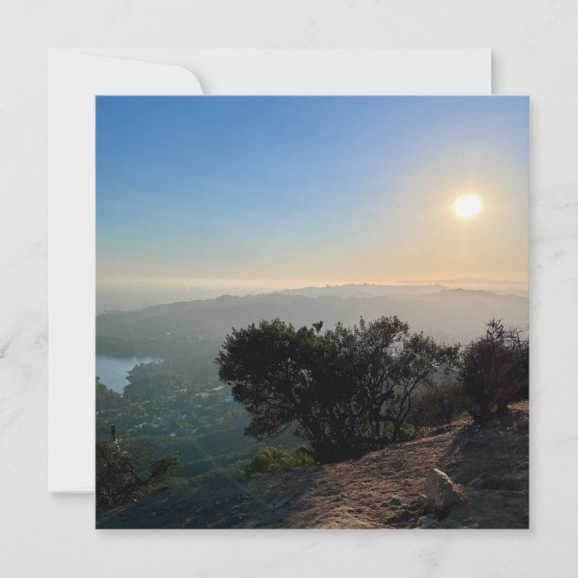 Californische zonsondergang (Voorkant)