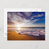 Californische zonsondergang...mooi briefkaart (Voorkant / Achterkant)