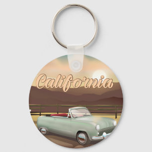 Californische Zonsondergang Sleutelhanger