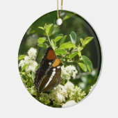 Californische zuster Butterfly in Yosemite Keramisch Ornament (Links)