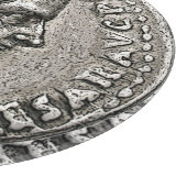 Caligula Romeinse keizer 🏛️ Gaius Caesar Oude mun Snijplank (Hoek)