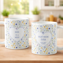 Câlin dans une tasse Cadeau personnalisé pour mama