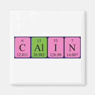 Calin periodiek table name magnet magneet