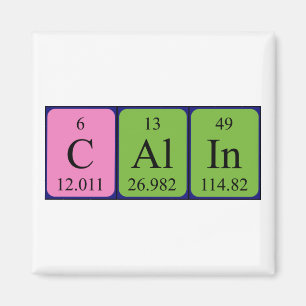 Calin periodiek table name magnet magneet