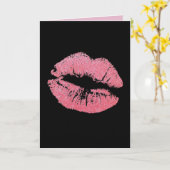 CÂLINS CARTES DE BAISERS ROMANTIQUES (Fleur jaune)