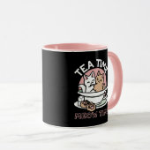 Câlins de chatons dans une tasse - Thé à croquer (Devant droit)