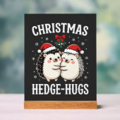 Câlins de Noël au Hérisson Mignon Vacances (Neutre)