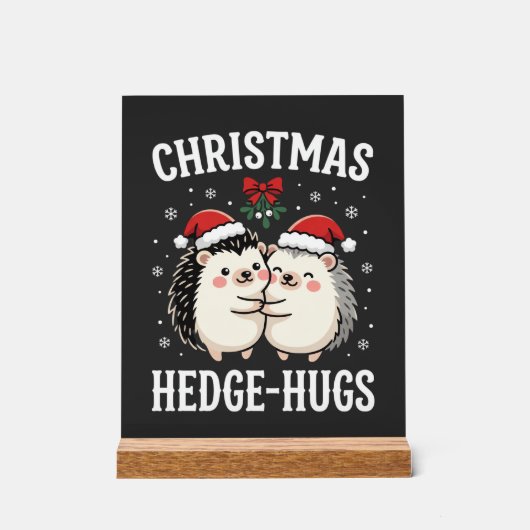 Câlins de Noël au Hérisson Mignon Vacances (Recto)