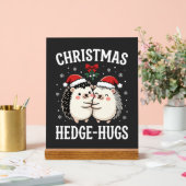 Câlins de Noël au Hérisson Mignon Vacances (Mariage)