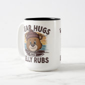 Câlins d'ours et caresses de ventre Mug de la fier (Devant gauche)