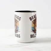 Câlins d'ours et caresses de ventre Mug de la fier (Centre)